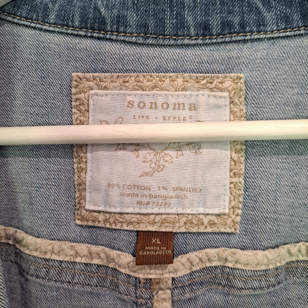 Sonoma Jean Jacket XL - Picture 3 of 3